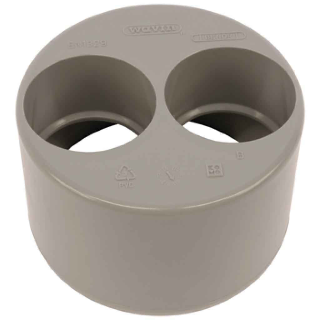 Verloop Ø 110X40X40mm (Wavin)