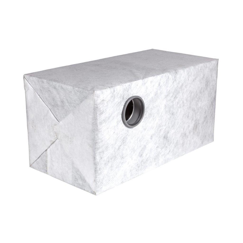 Infiltratiebox  600L 100x150x40cm - in/uit ø 160 (met doek)