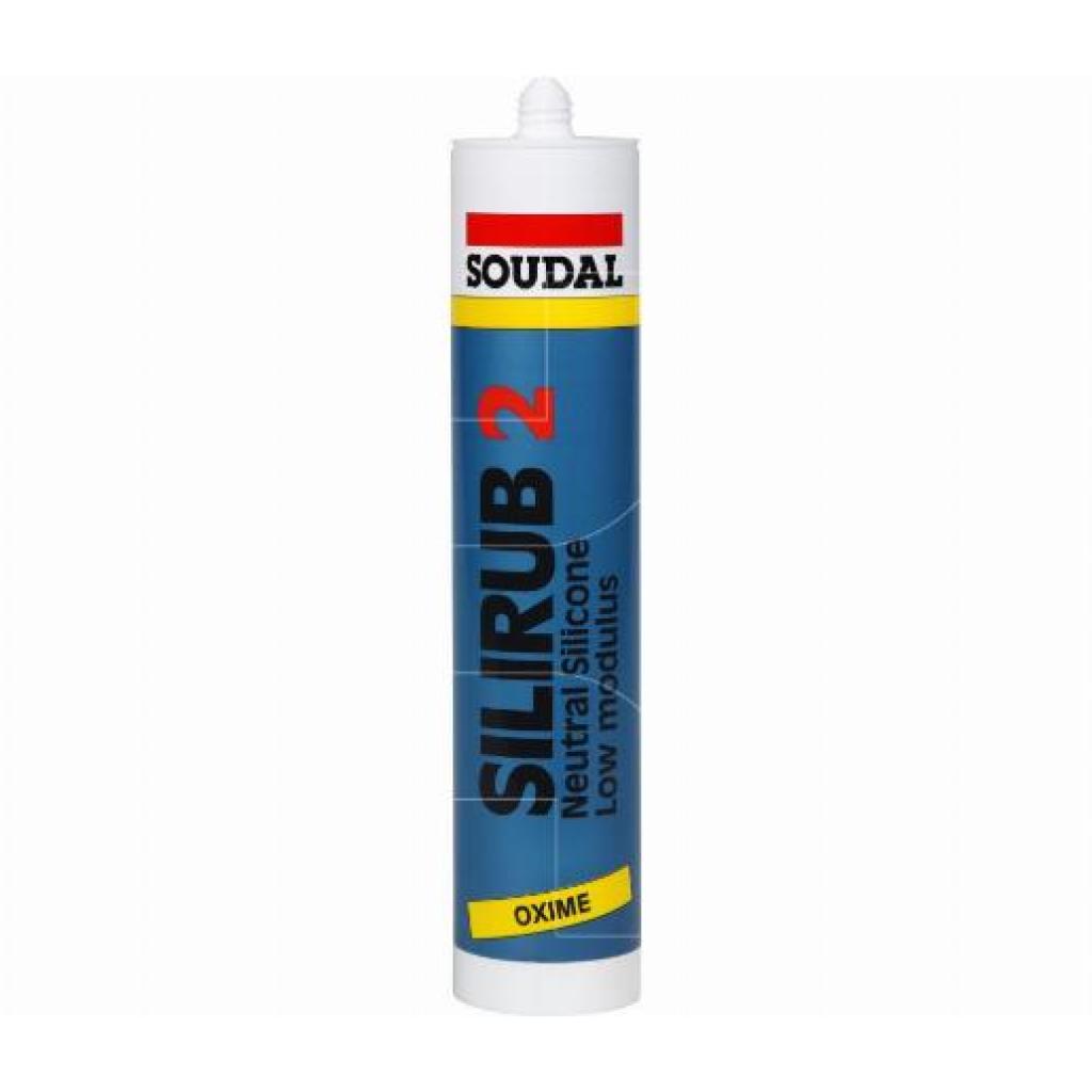 Soudal pro Silirub 2  transparant  - 300 ml