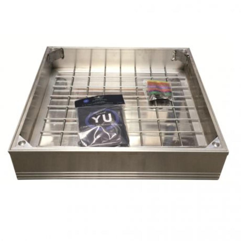 Klinkerdeksel Yucon 50x50/M10 (excl. sleutels)