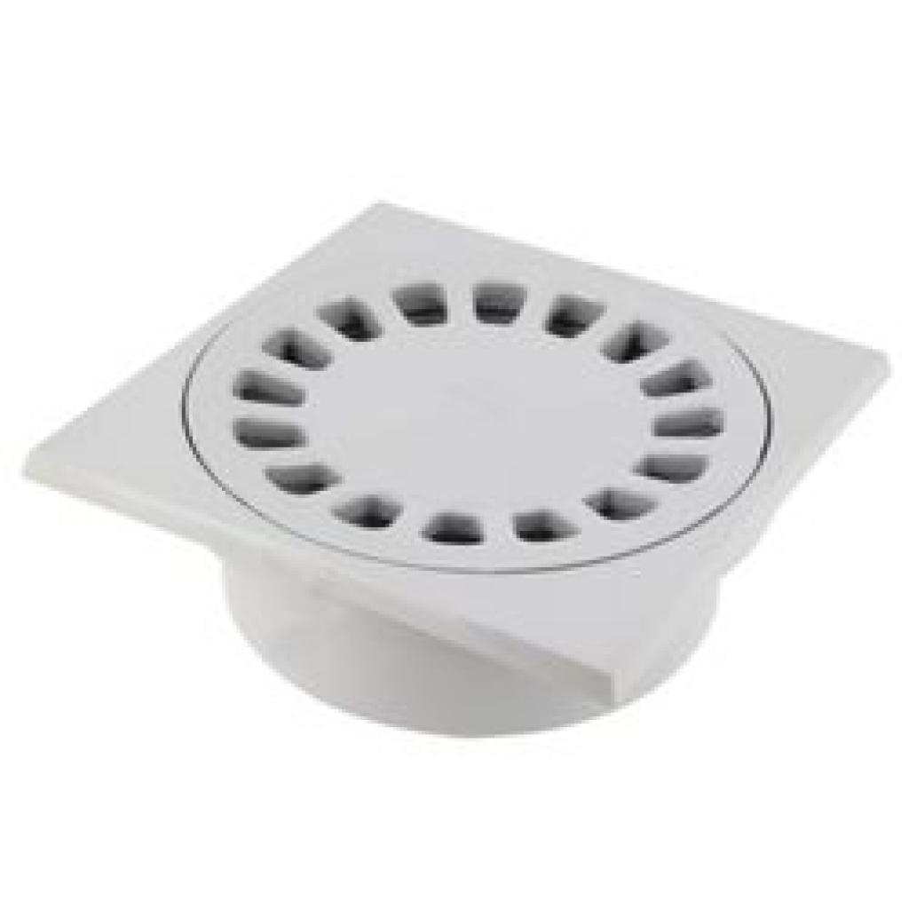 Klokrooster PVC 20/20 ( 63-75) lichtgrijs