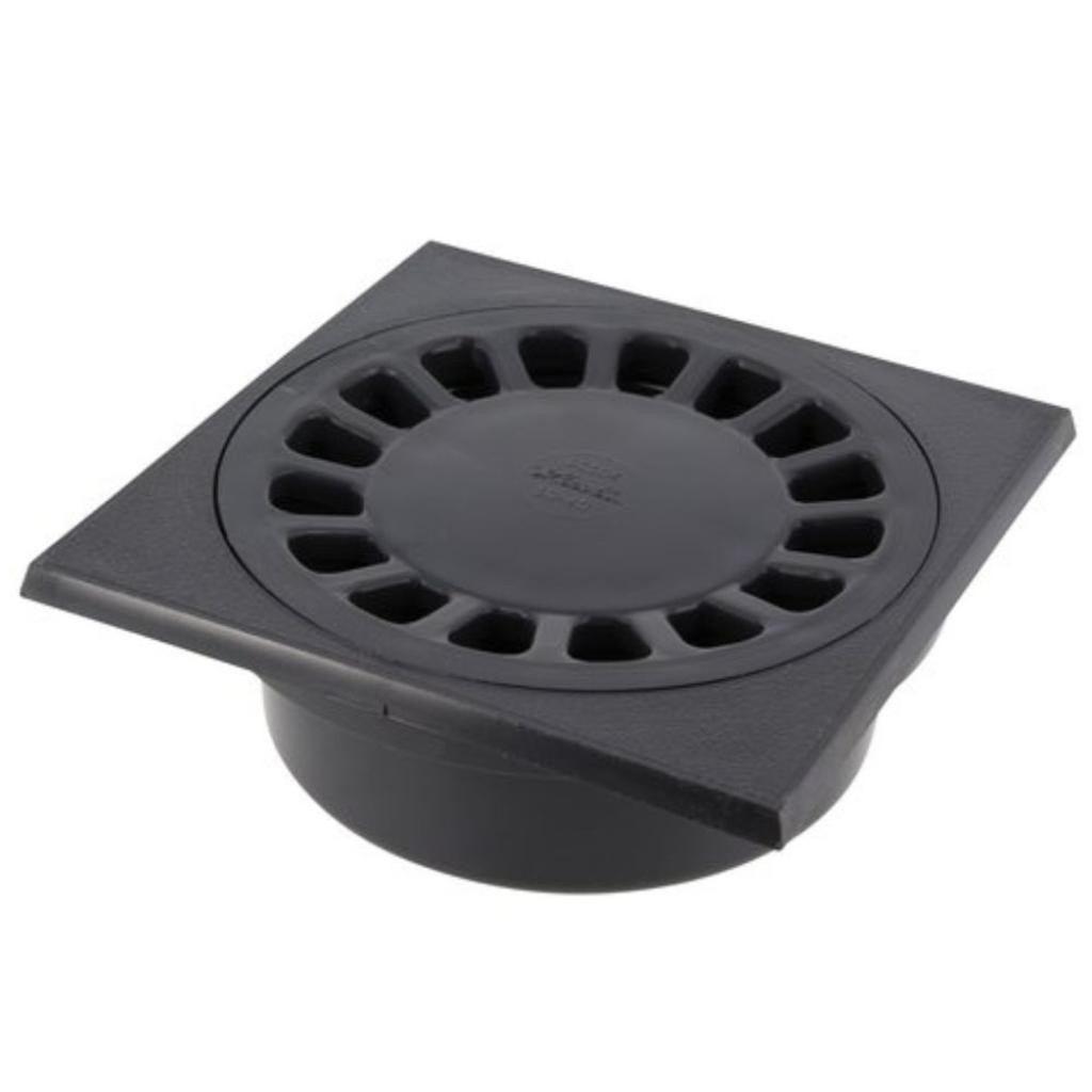 Klokrooster PVC 20/20 ( 63-75) donkergrijs