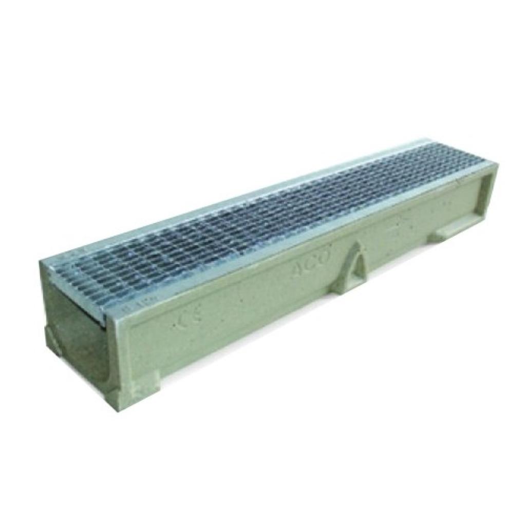 ACO Large met verzinkt maasrooster 100 cm kl. B