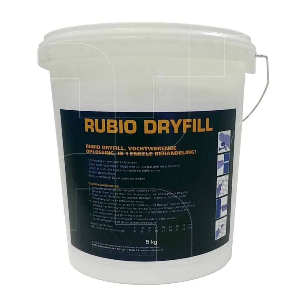 Dryfill injectiegel (emmer 5 kg) Rubio Sil o crème