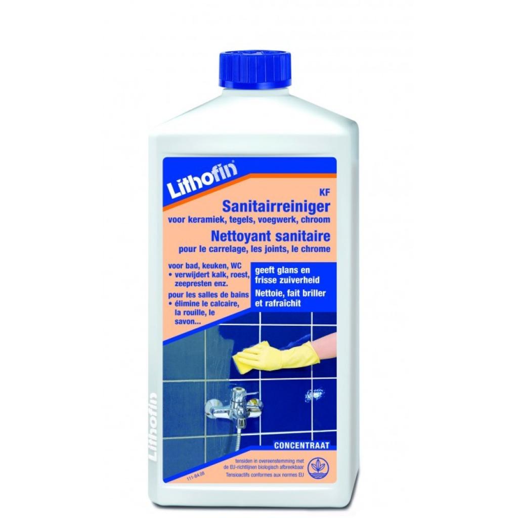 Lithofin KF sanitairreiniger 1L / KFSANI1 (voor keramische tegels)