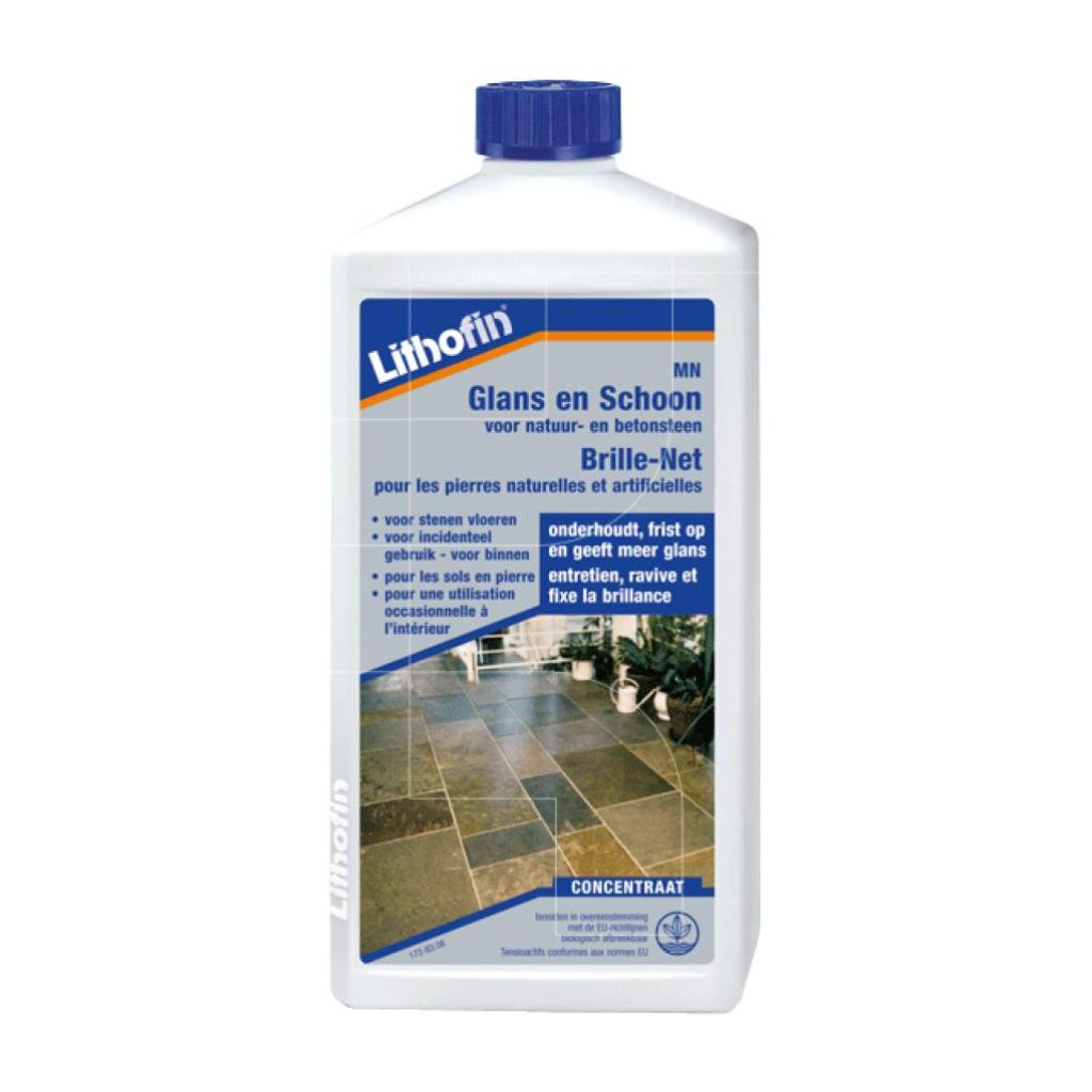 Lithofin MN glans en schoon 1L / MNGS1 (voor natuur/betonsteen)