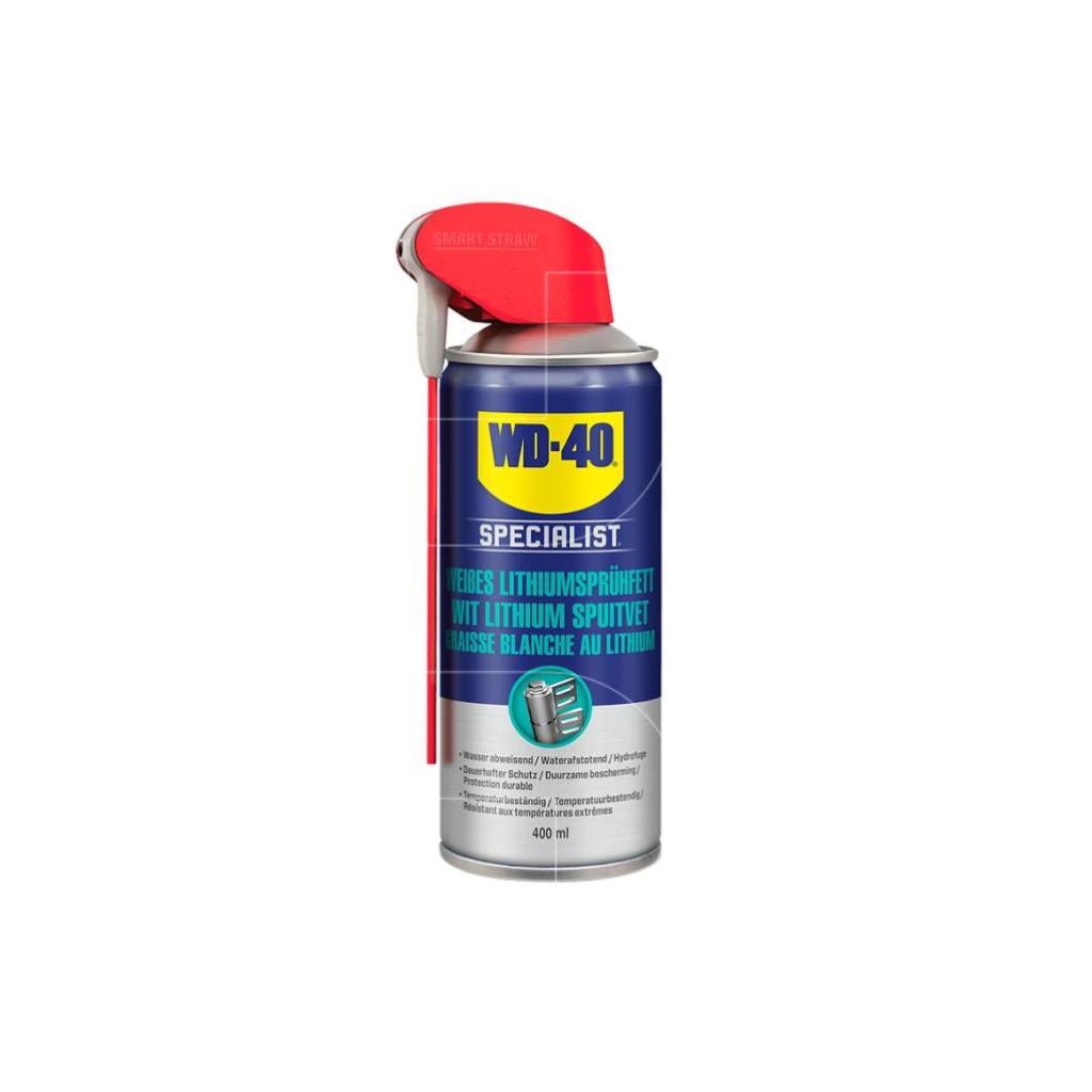 WD40 400ml wit lithiumvet