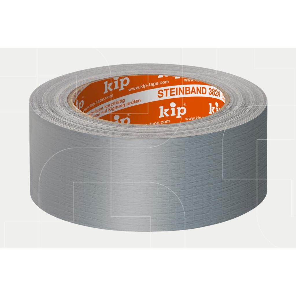 Kip Steenband (Reparatietape) – basiskwaliteit 50 mm 50 m zilver 3824-50