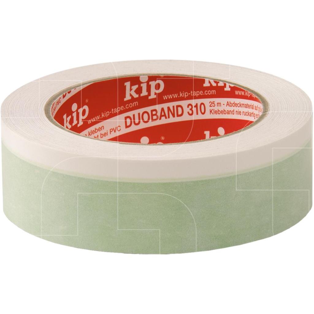 Kip Duoband groen-wit 25 mm 25 m 310-25