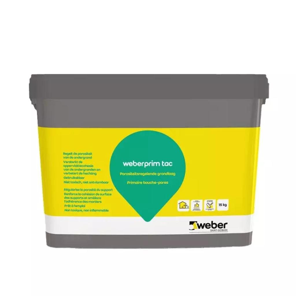 weberprim tac (15 kg) lichtgroen