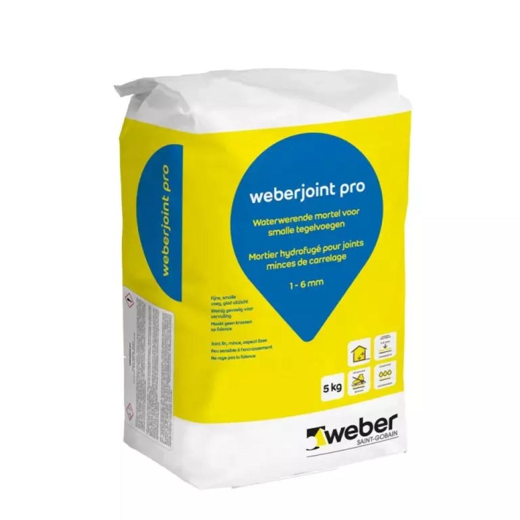 weberjoint pro parelgrijs (5 kg)