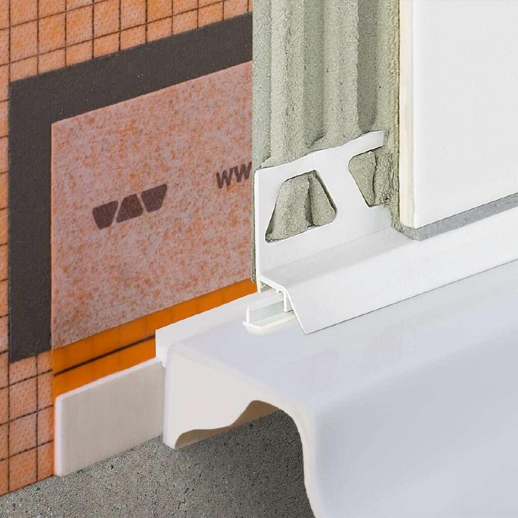 Schlüter-DILEX-AS 2,5m - Anschlussfuge BW Breite 20mm (AS20BW)